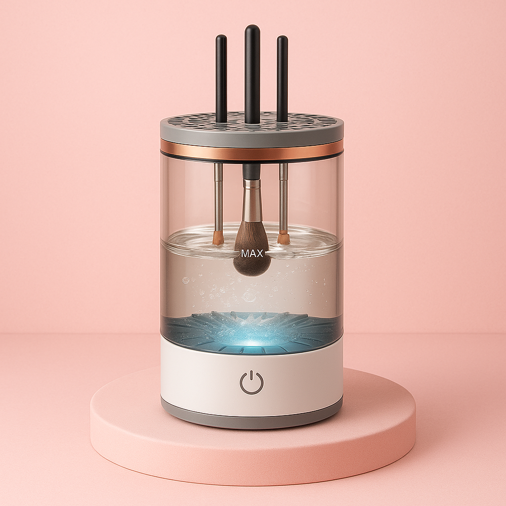 Nettoyeur De Pinceaux De Maquillage Electrique Portable
