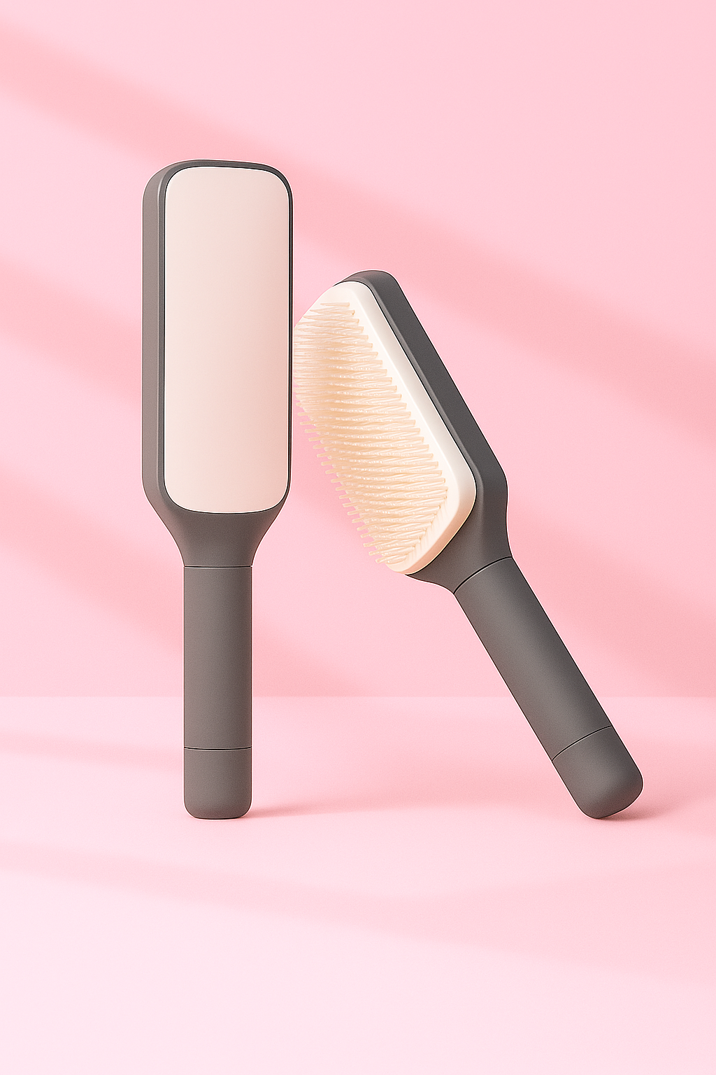 Brosse à cheveux autonettoyante